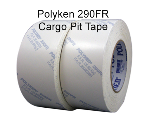 Cargo Pit Tape. BMS5-146 = Polyken 296FR: FREE S&H No Min Order