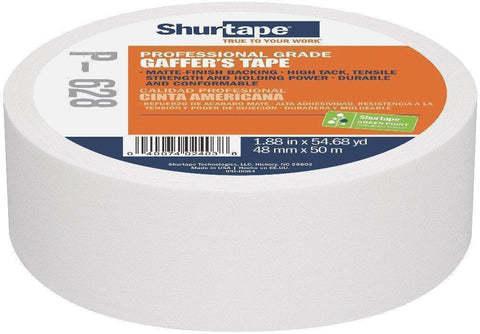 Shurtape 2-Inch Paper Tape, Matte Photo Black